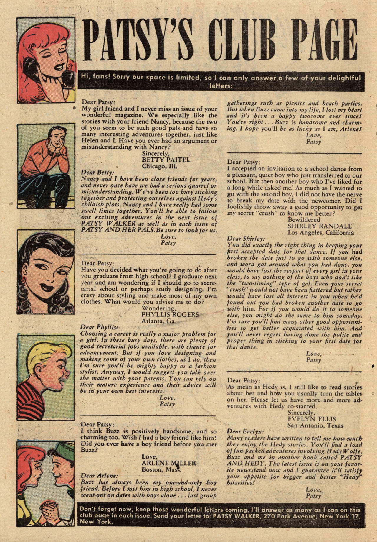 Read online Patsy Walker comic -  Issue #49 - 42