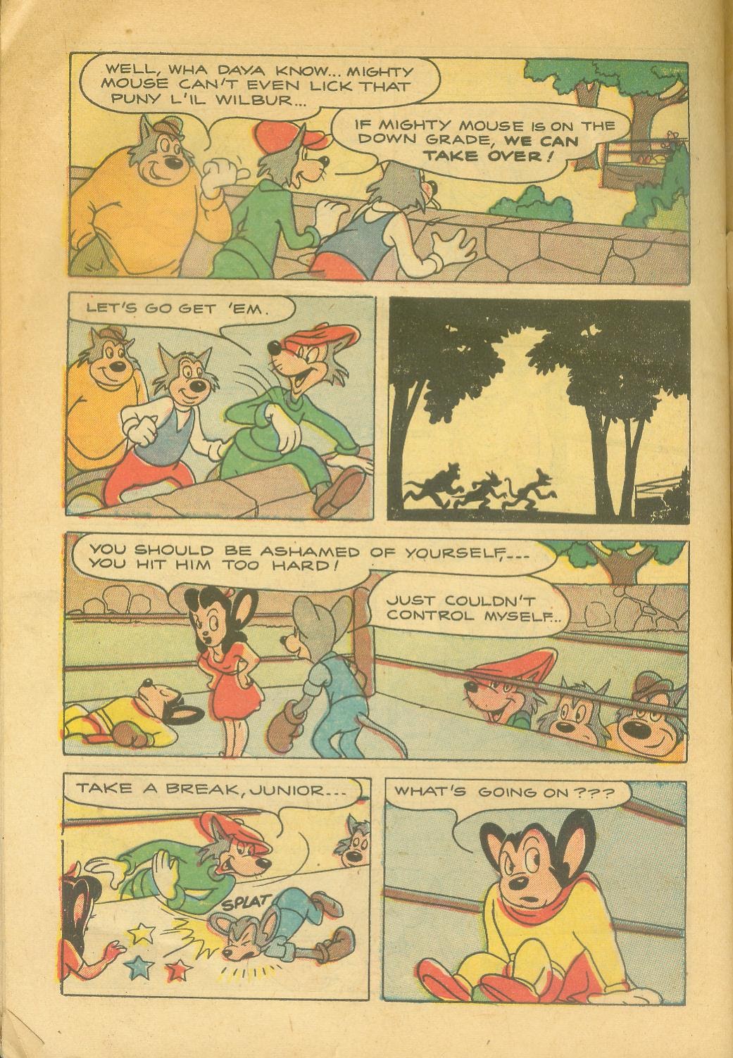 Read online Paul Terry's Mighty Mouse Comics comic -  Issue #49 - 30