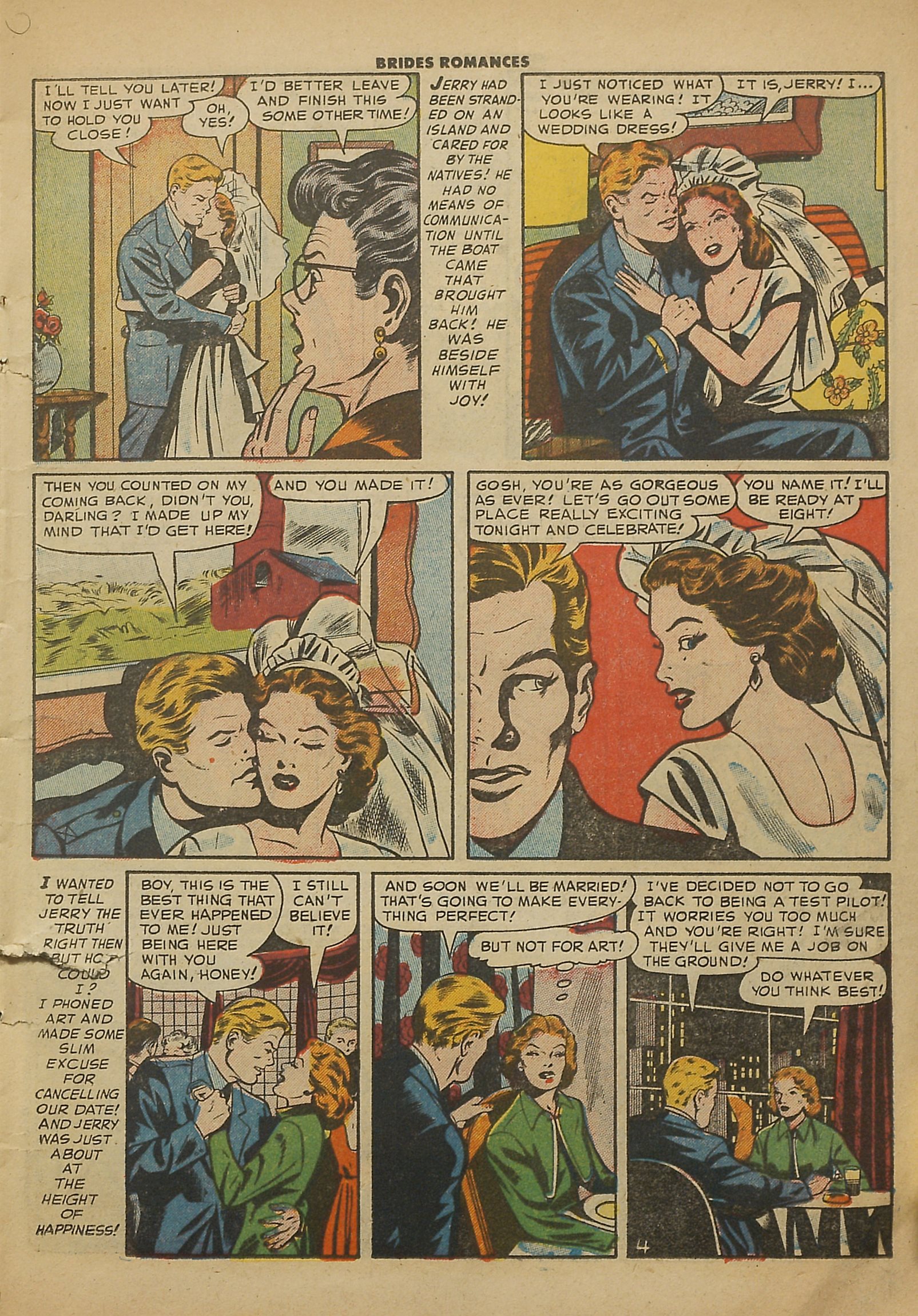 Read online Brides Romances comic -  Issue #11 - 16