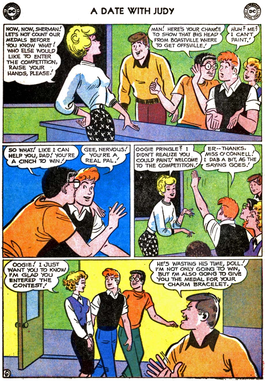 Read online A Date with Judy comic -  Issue #76 - 22