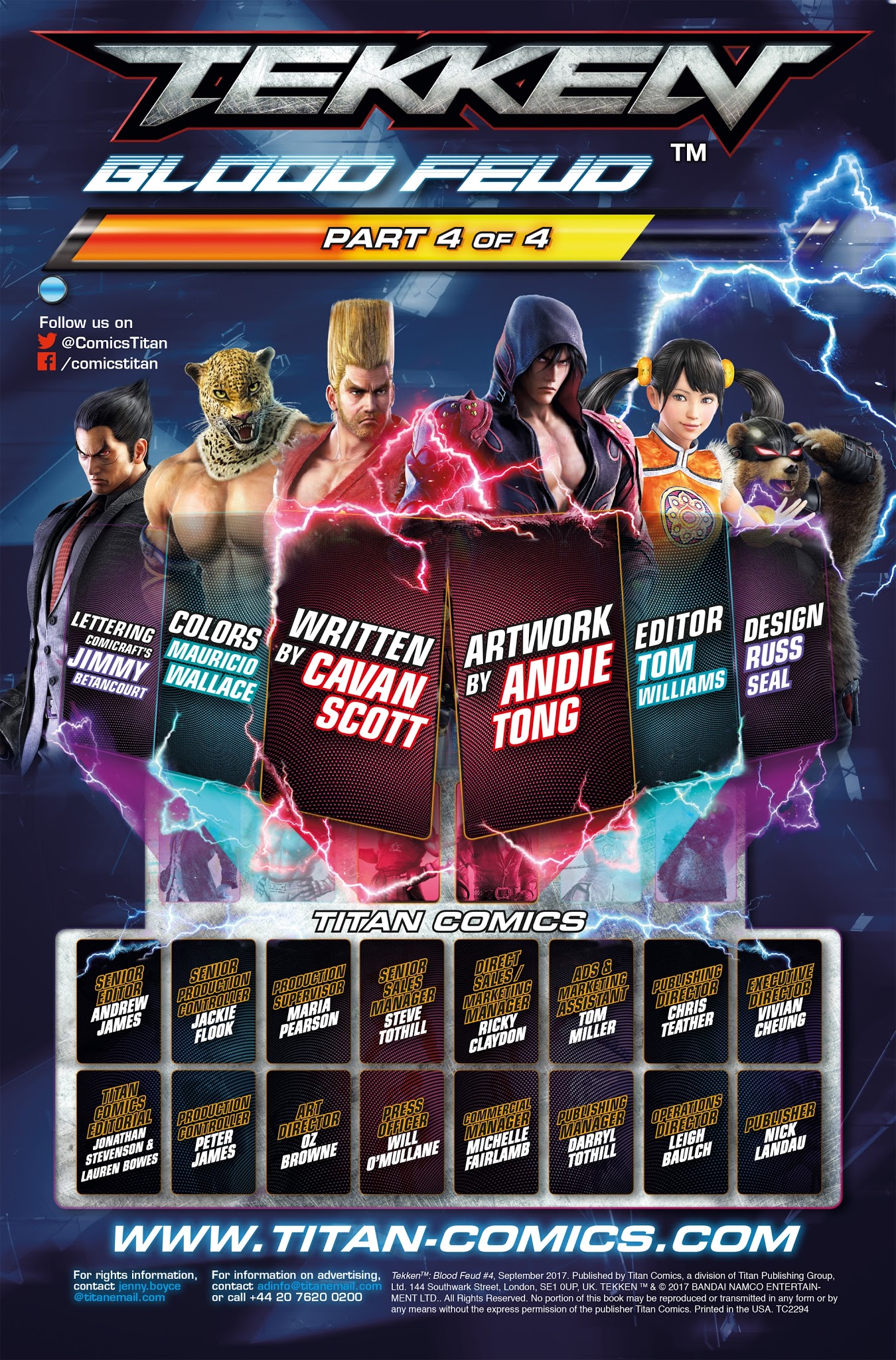 Read online Tekken comic -  Issue #4 - 5