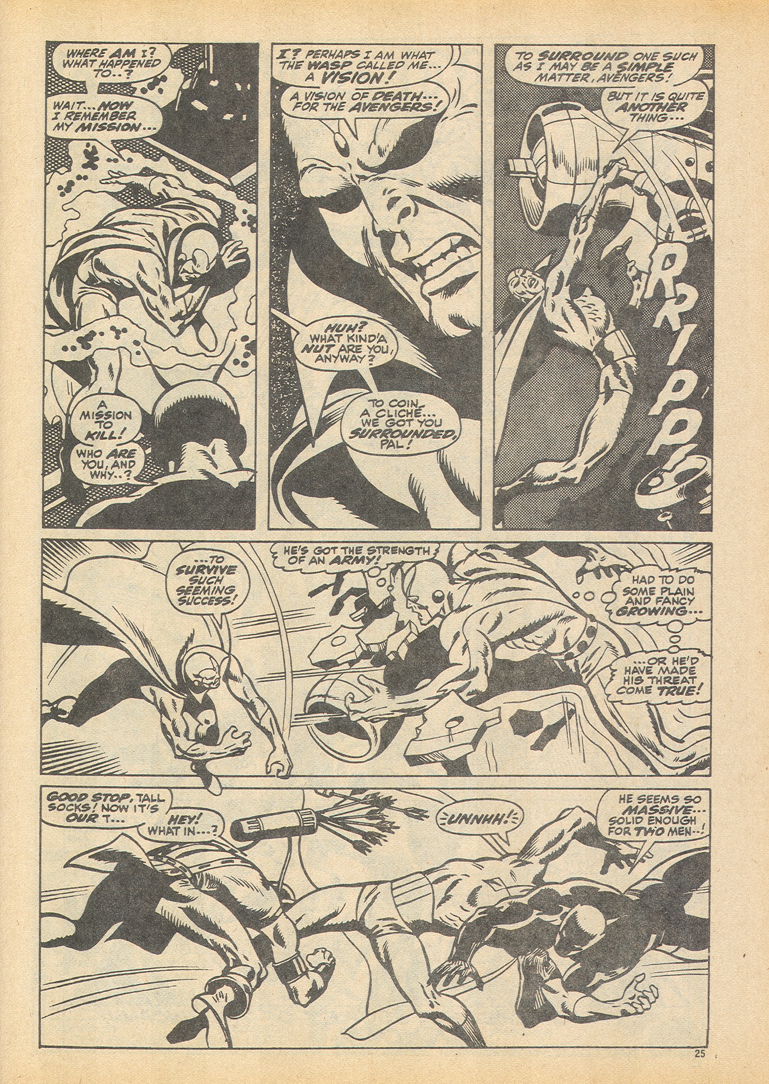 Read online The Avengers (1973) comic -  Issue #82 - 25