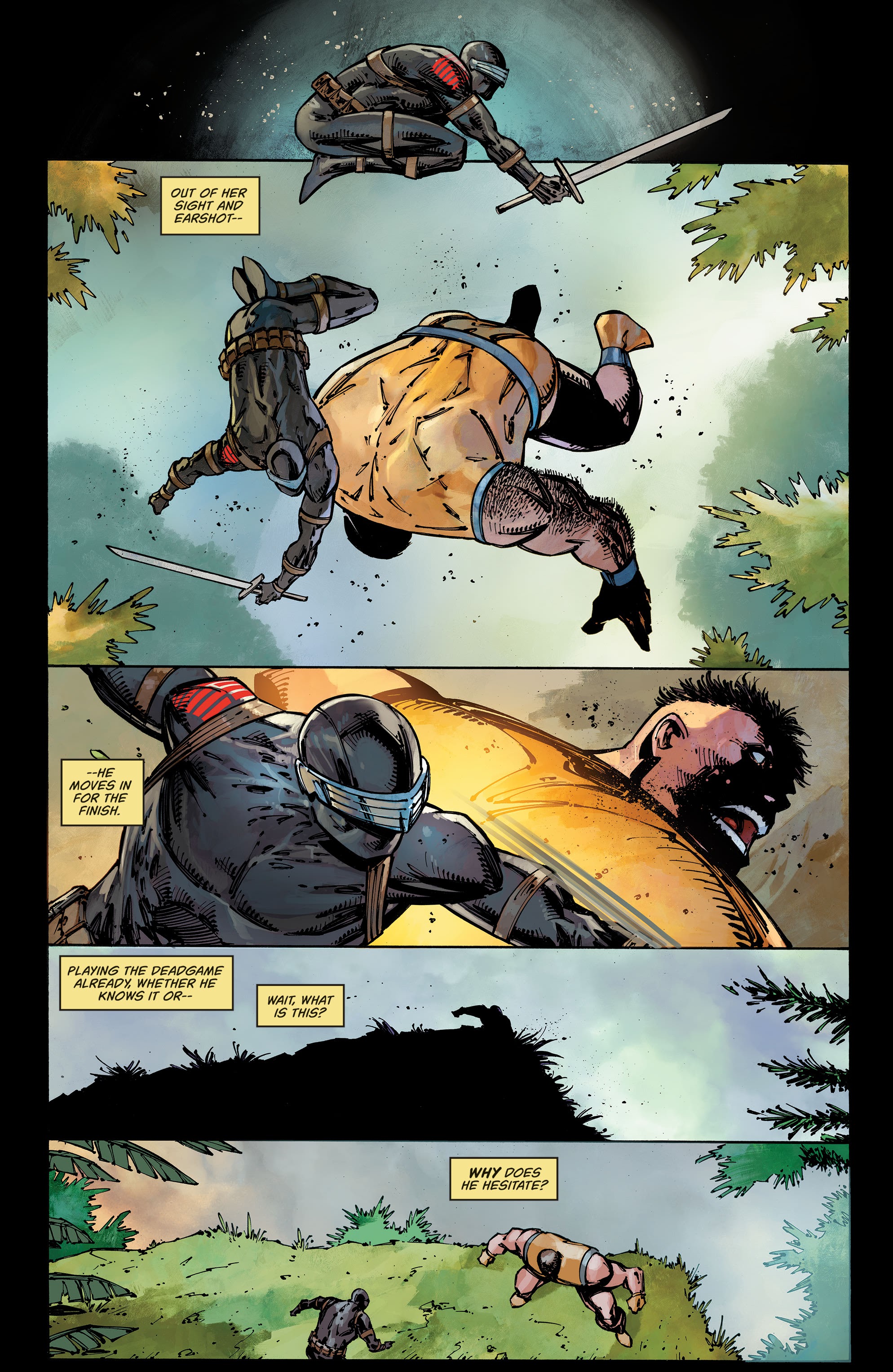 Read online Snake Eyes: Deadgame comic -  Issue #2 - 11