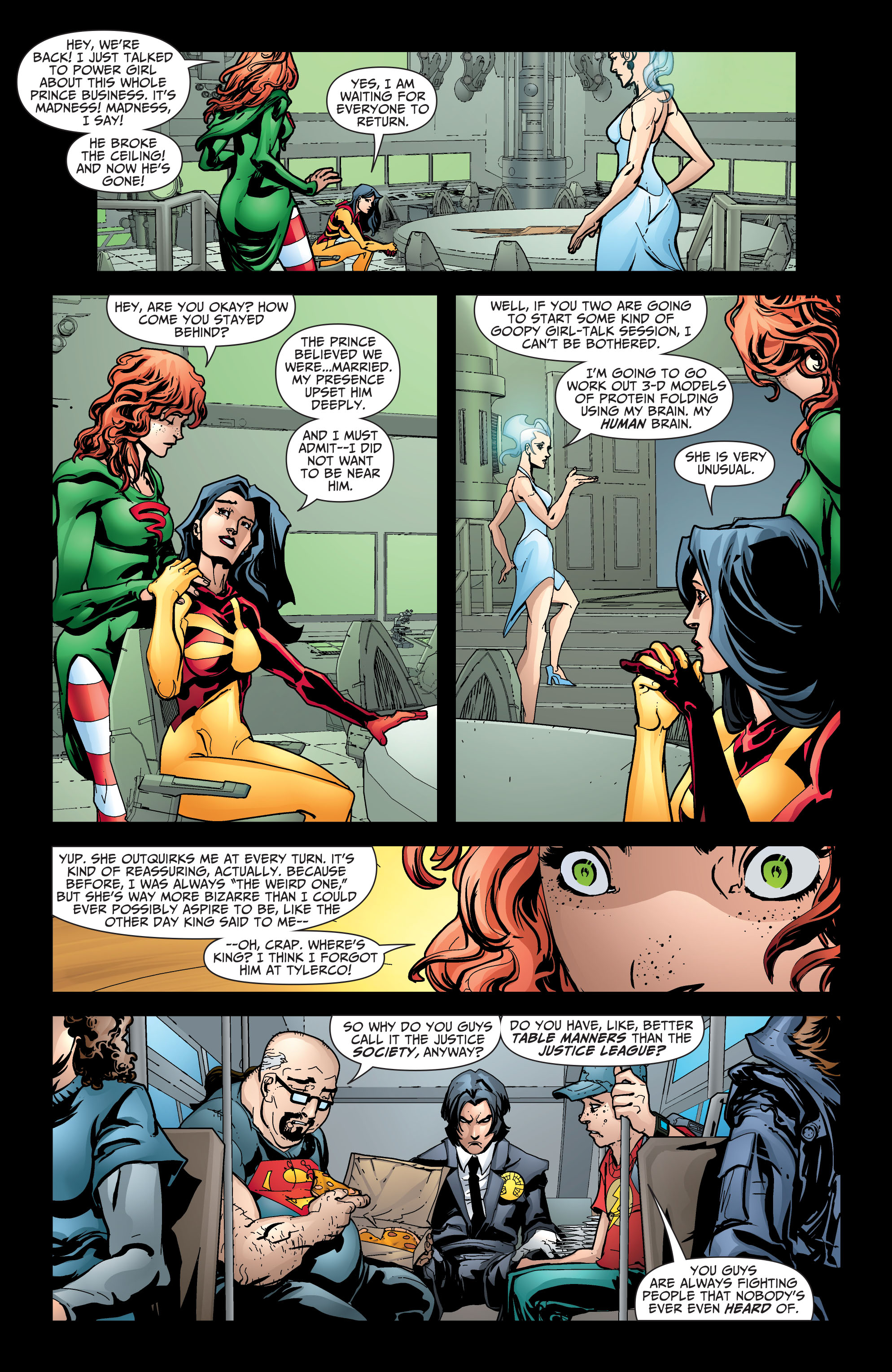 Read online JSA All-Stars (2010) comic -  Issue #18 - 8