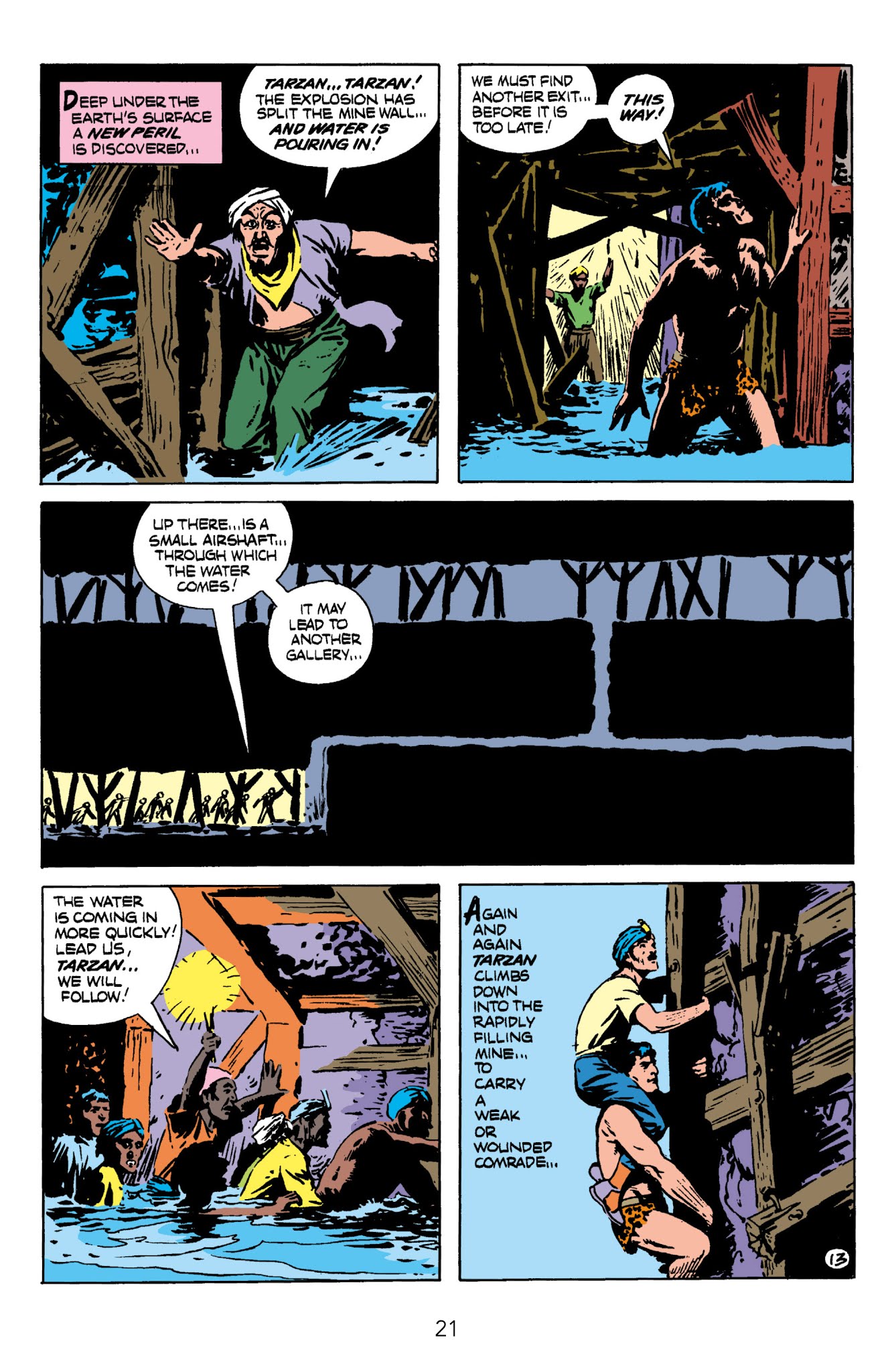 Read online Edgar Rice Burroughs' Tarzan The Joe Kubert Years comic -  Issue # TPB 2 (Part 1) - 23