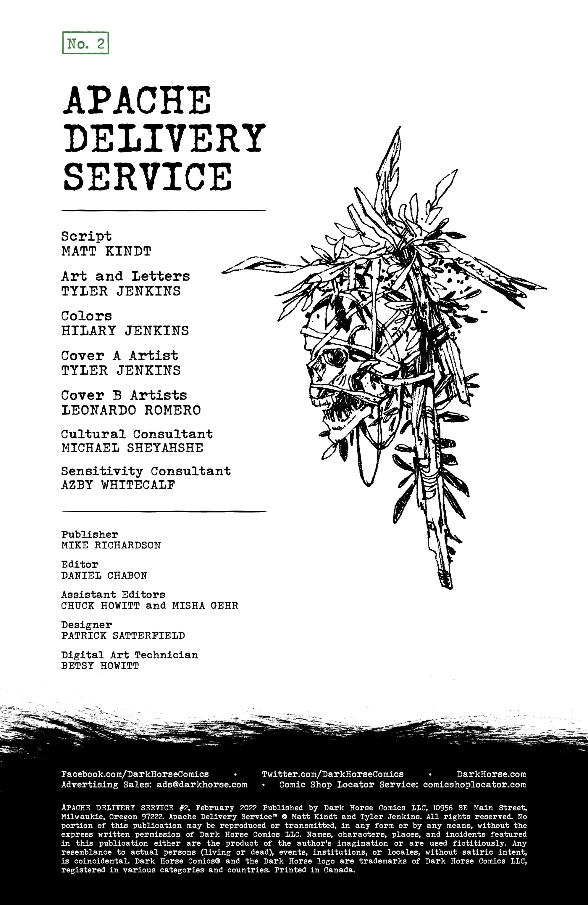 Read online Apache Delivery Service comic -  Issue #2 - 2
