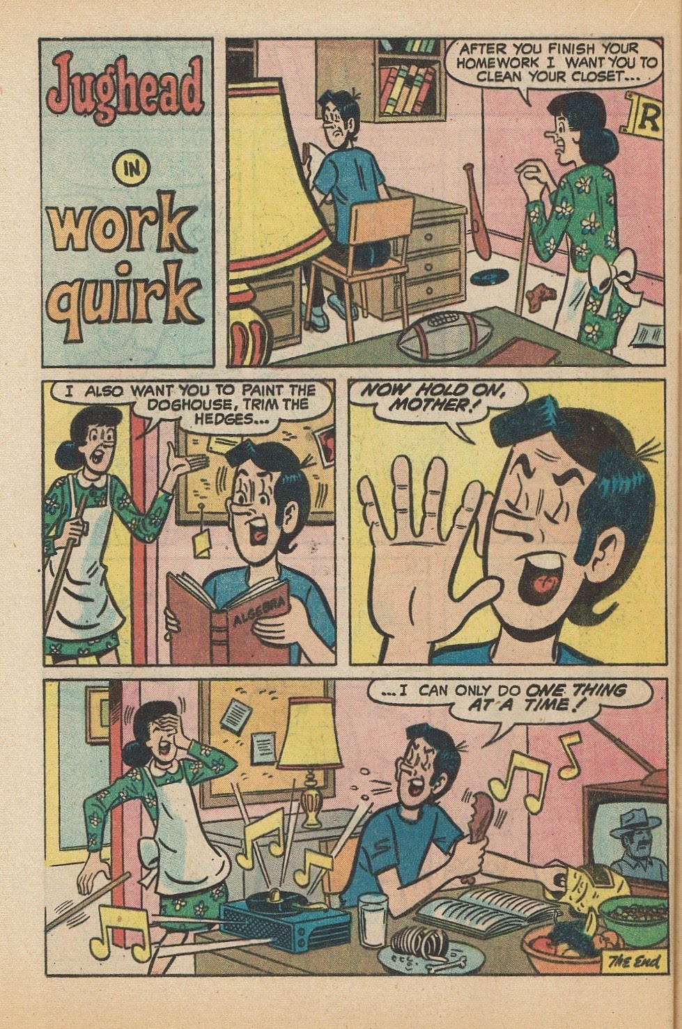Read online Jughead's Jokes comic -  Issue #33 - 35