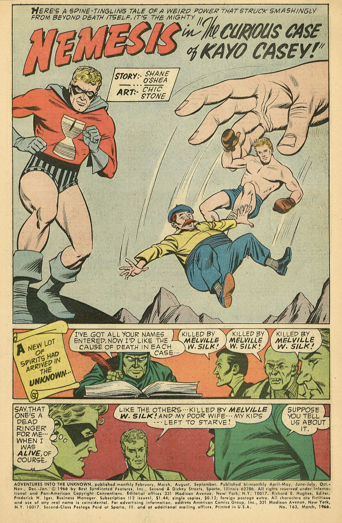 Read online Adventures Into The Unknown comic -  Issue #163 - 3