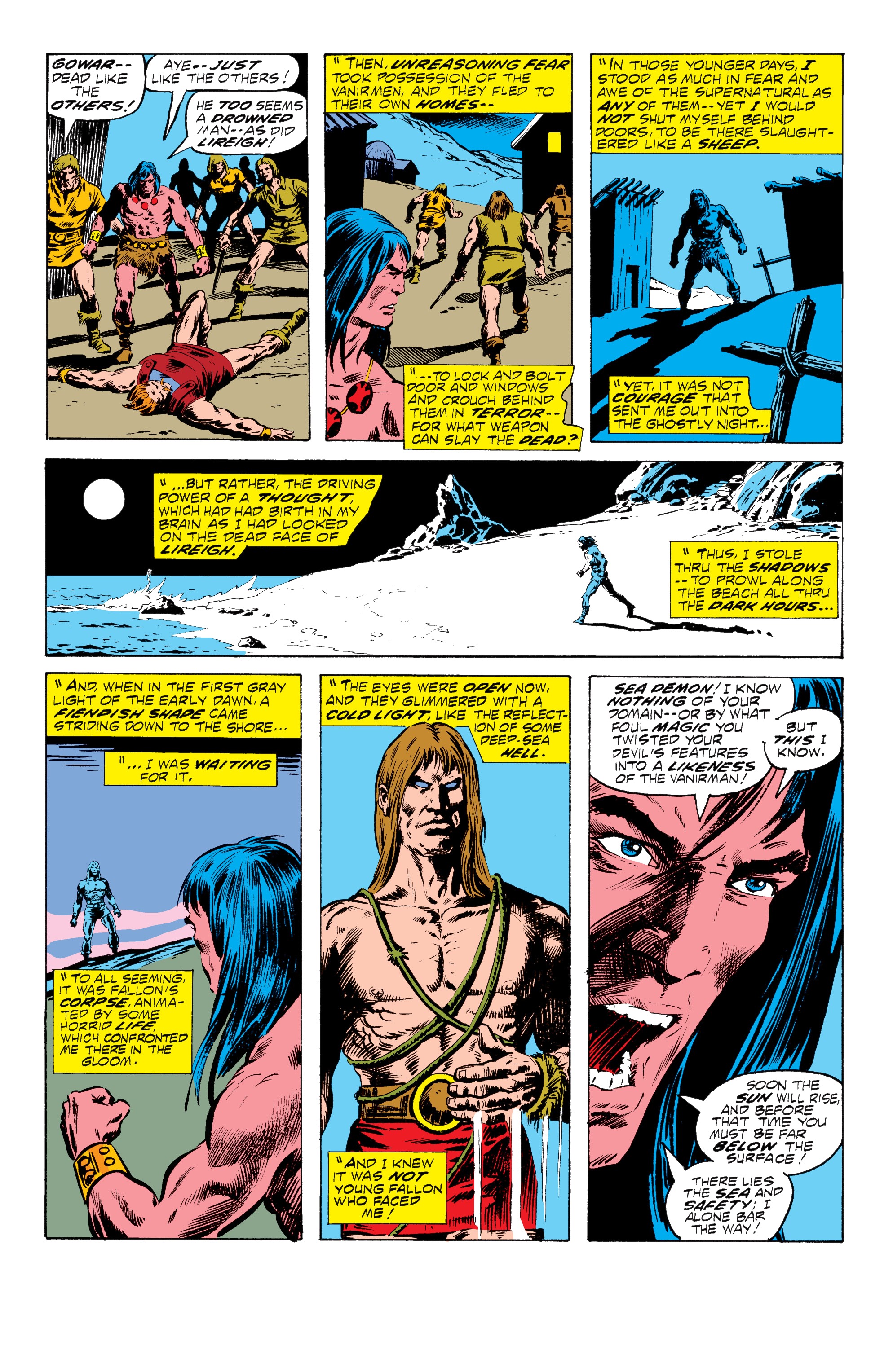 Read online Conan the Barbarian Epic Collection: The Original Marvel Years - Of Once and Future Kings comic -  Issue # TPB (Part 2) - 88