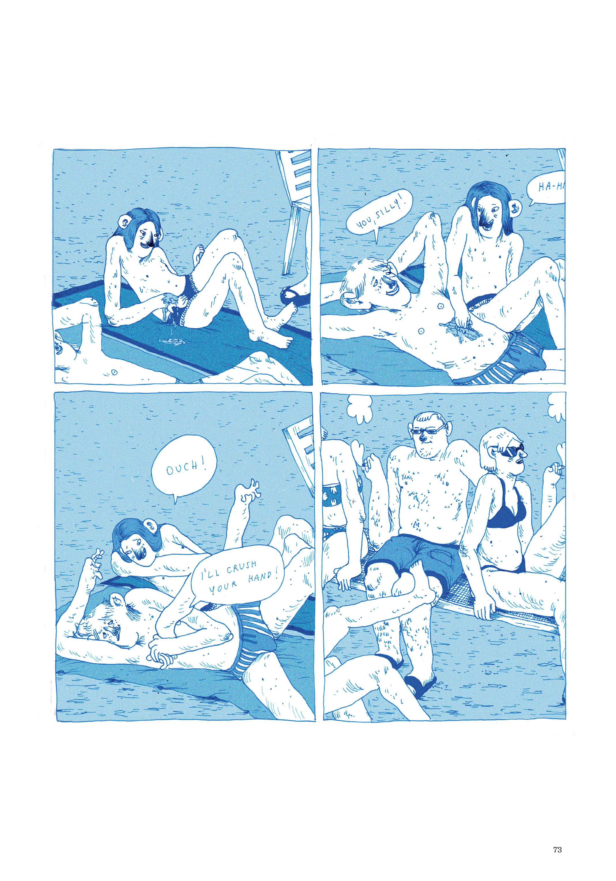 Read online Now: The New Comics Anthology comic -  Issue #8 - 73