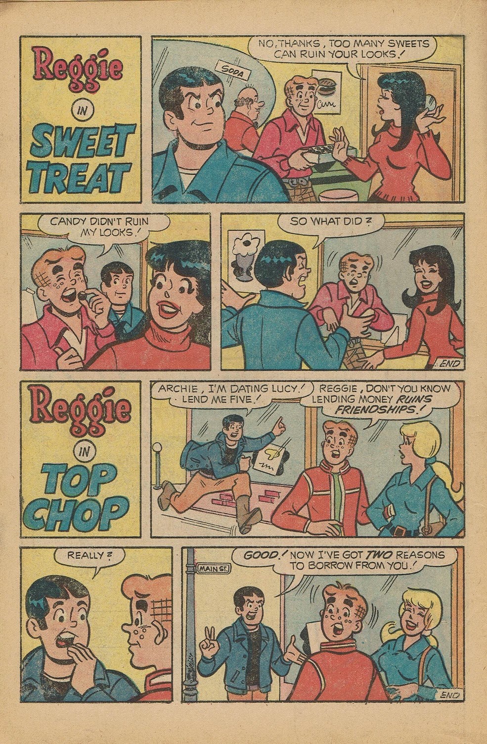 Read online Reggie's Wise Guy Jokes comic -  Issue #24 - 18