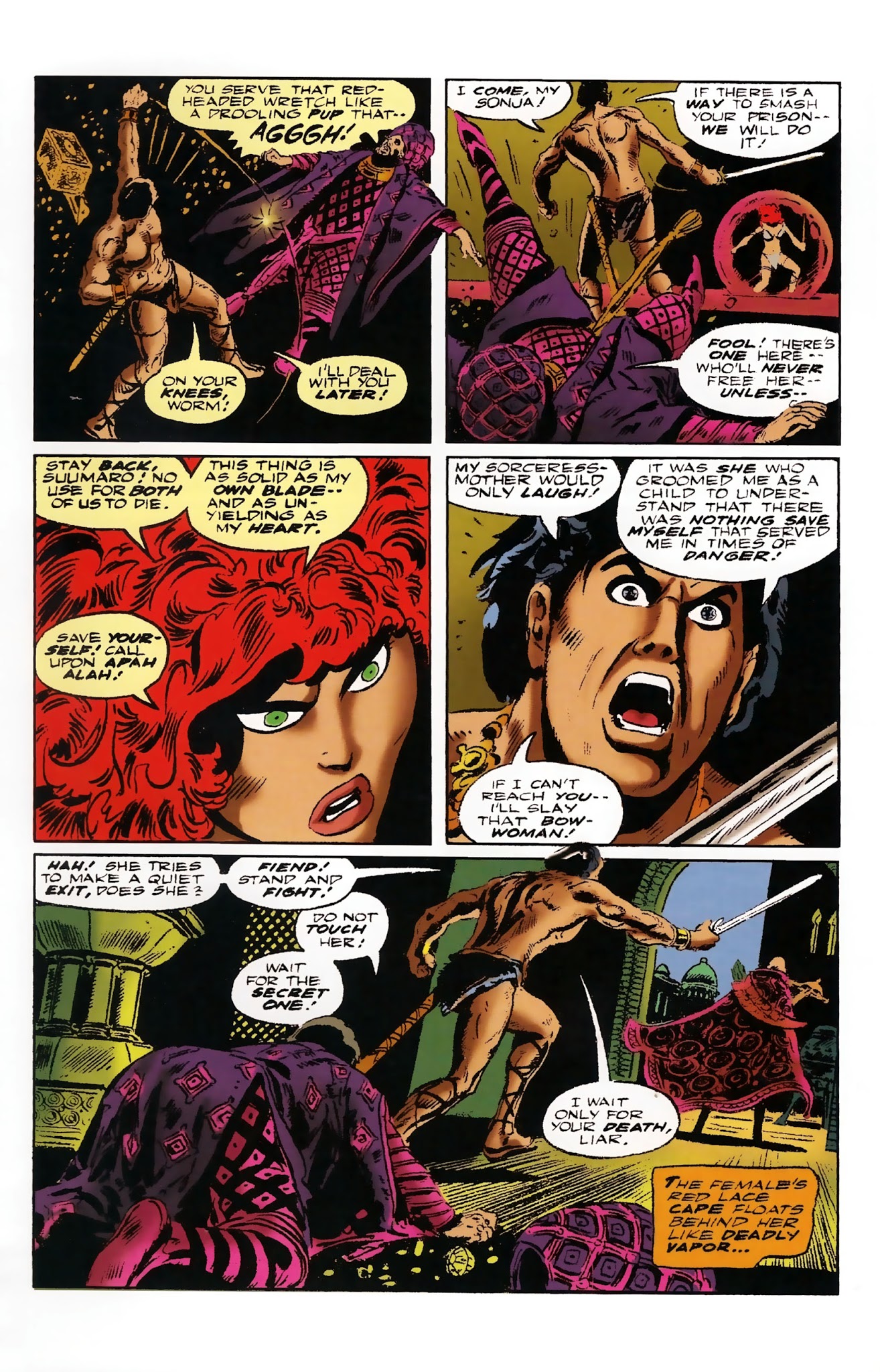 Read online The Adventures of Red Sonja comic -  Issue # TPB 3 - 67