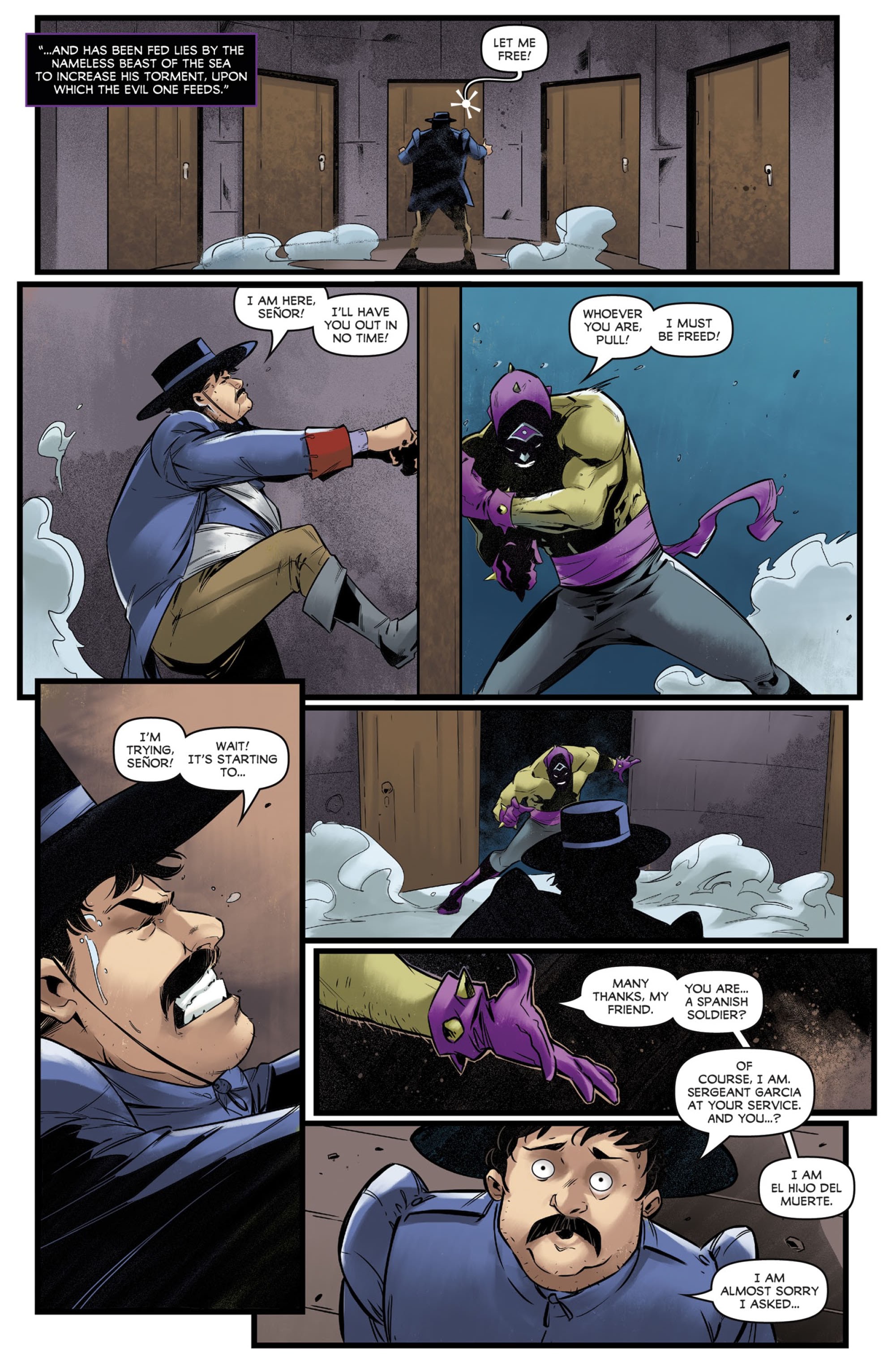 Read online Zorro: Galleon Of the Dead comic -  Issue #4 - 15