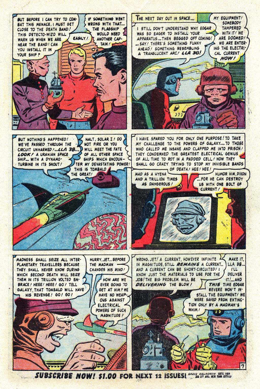 Read online Space Squadron comic -  Issue #1 - 9