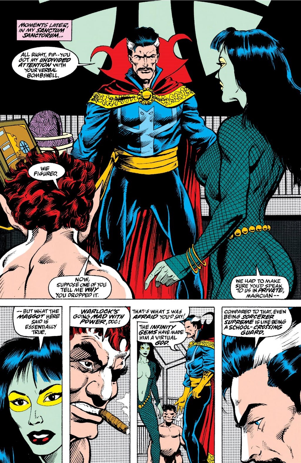 Read online Doctor Strange Epic Collection: Infinity War comic -  Issue # TPB (Part 1) - 55