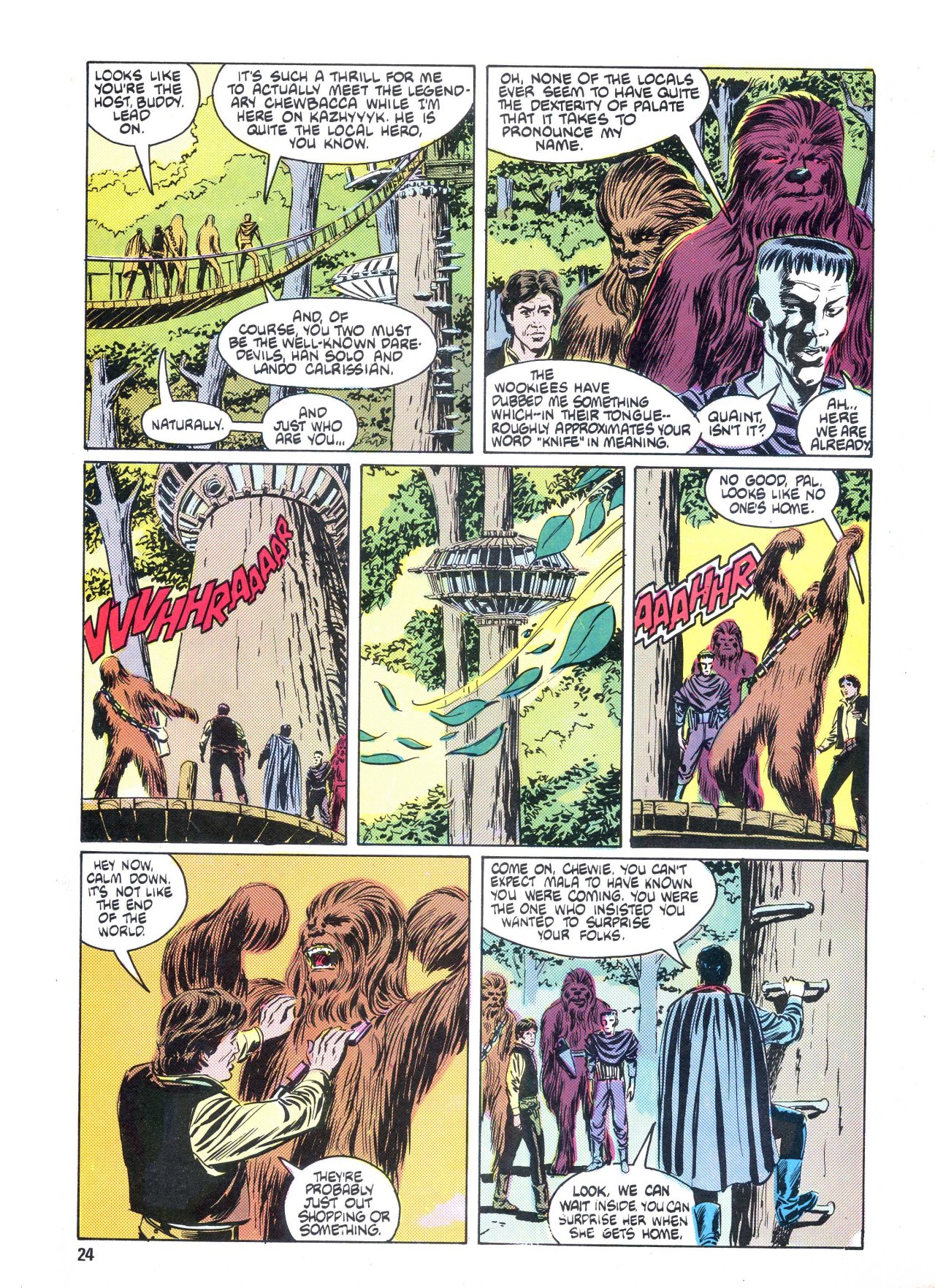 Read online Return of the Jedi comic -  Issue #82 - 24