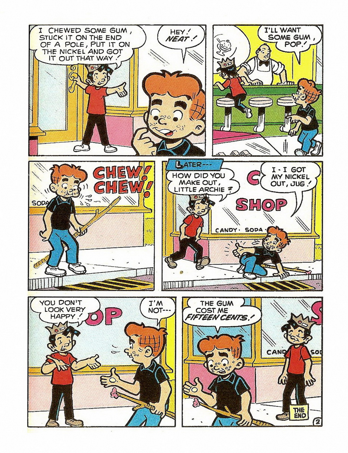 Read online Archie's Double Digest Magazine comic -  Issue #102 - 140