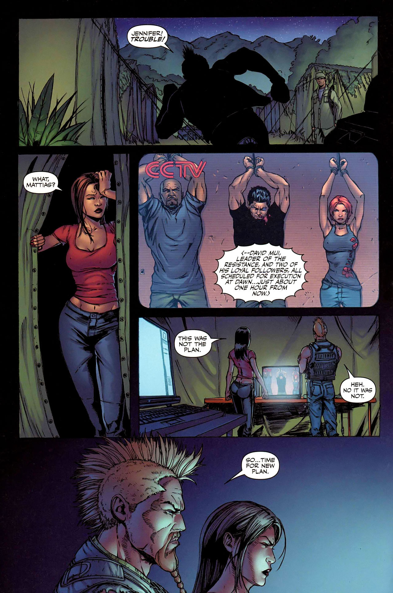 Read online Mercenaries comic -  Issue #3 - 4