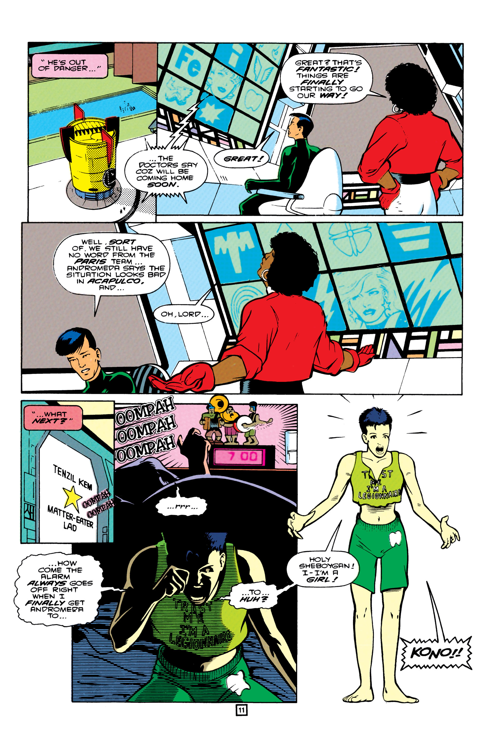 Read online Legionnaires comic -  Issue #13 - 12