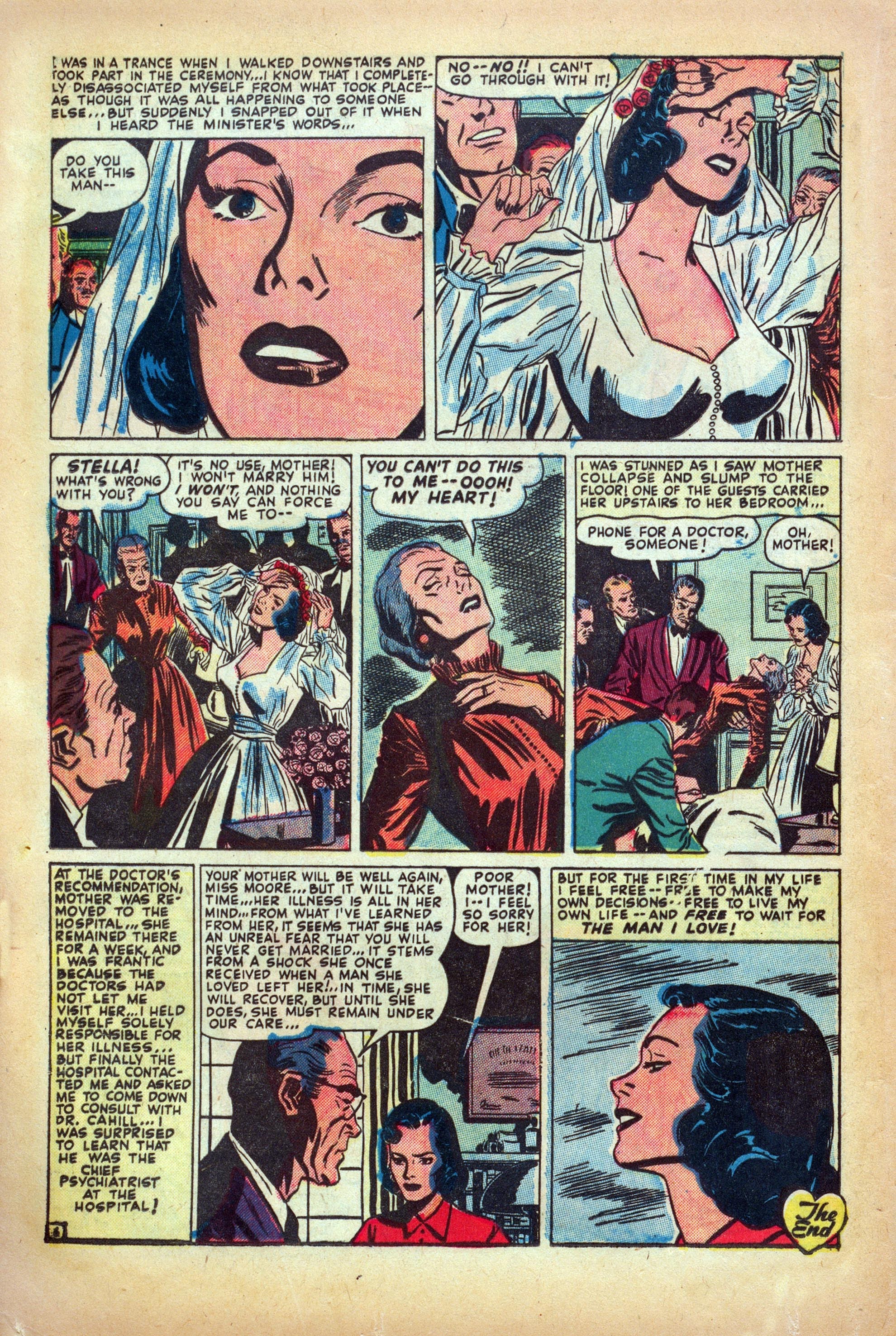 Read online Love Romances comic -  Issue #23 - 16