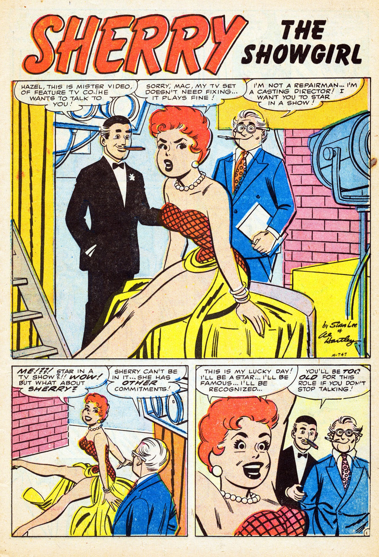 Read online Sherry the Showgirl (1957) comic -  Issue #7 - 11