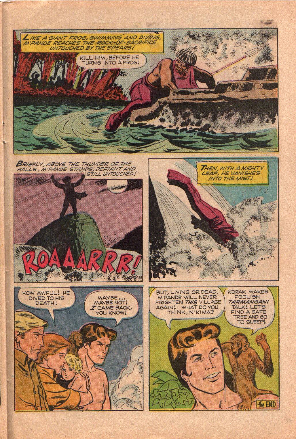 Read online Korak, Son of Tarzan (1964) comic -  Issue #23 - 23
