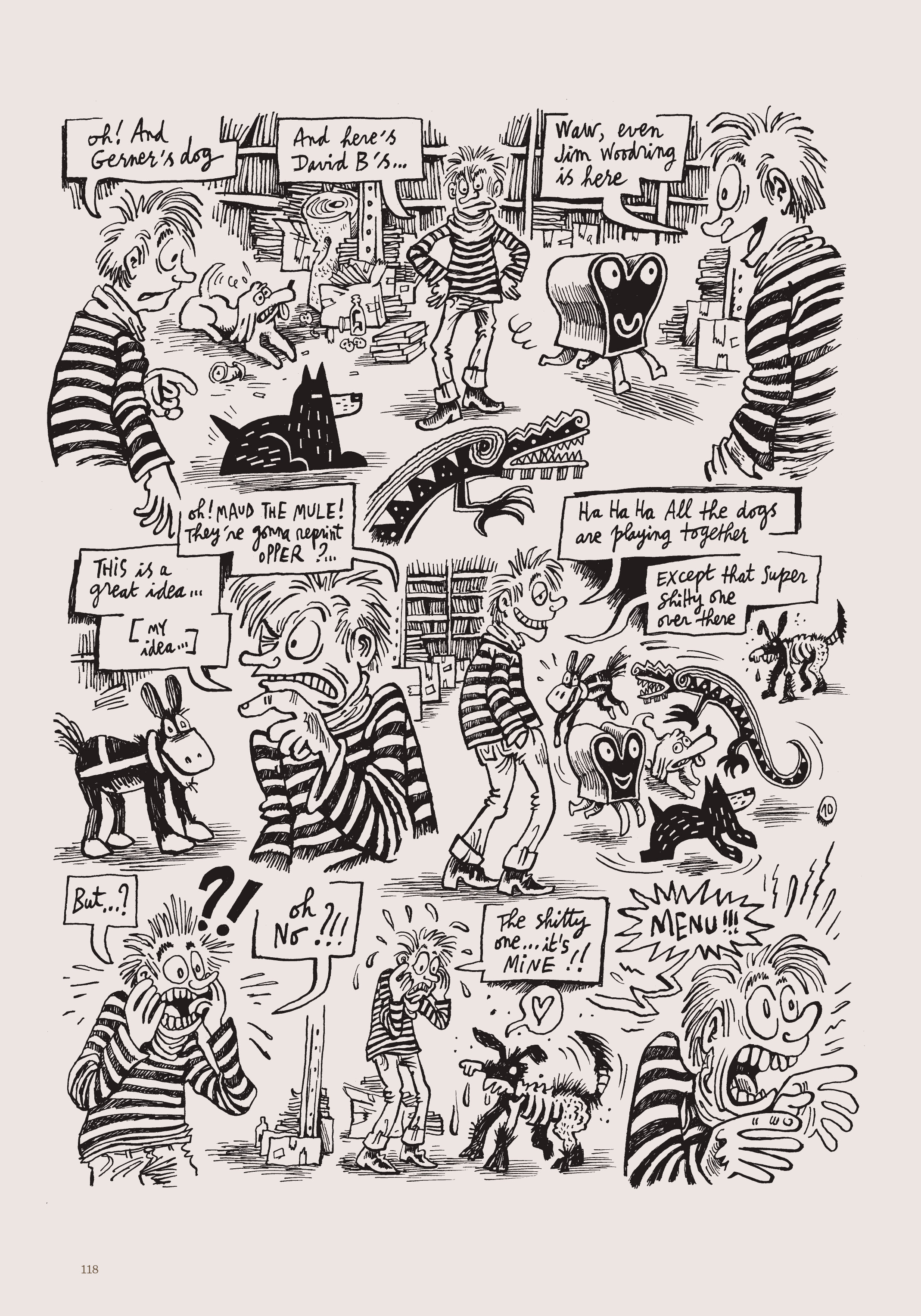Read online Now: The New Comics Anthology comic -  Issue #4 - 119