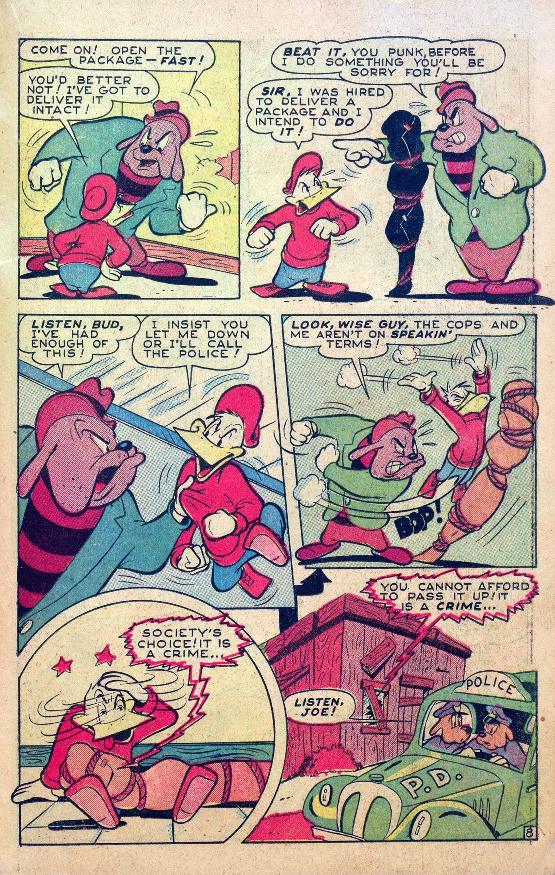 Read online Wacky Duck (1948) comic -  Issue #2 - 23