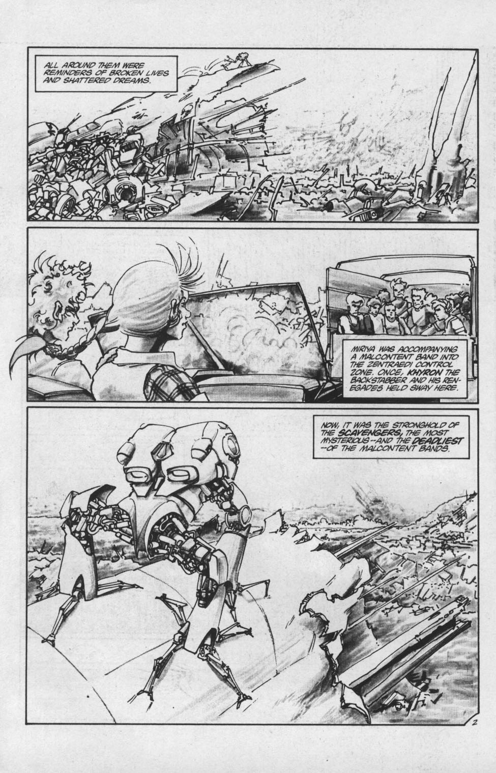 Read online Robotech II: The Sentinels - The Malcontent Uprisings comic -  Issue #8 - 4