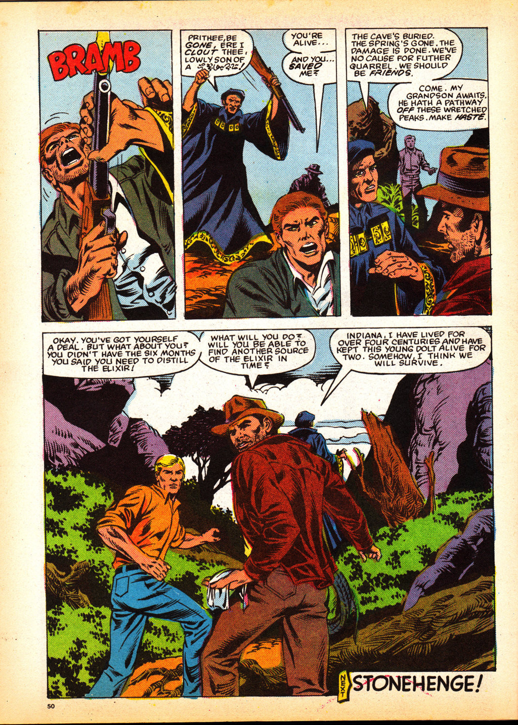 Read online Indiana Jones comic -  Issue #3 - 46