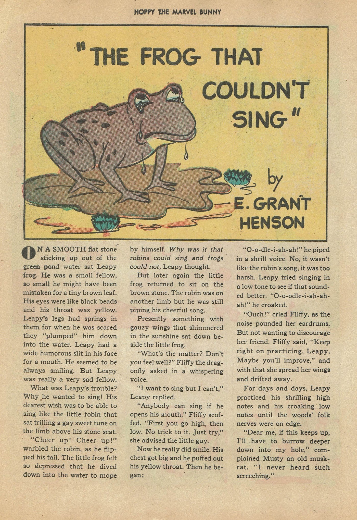 Read online Hoppy The Marvel Bunny comic -  Issue #5 - 34