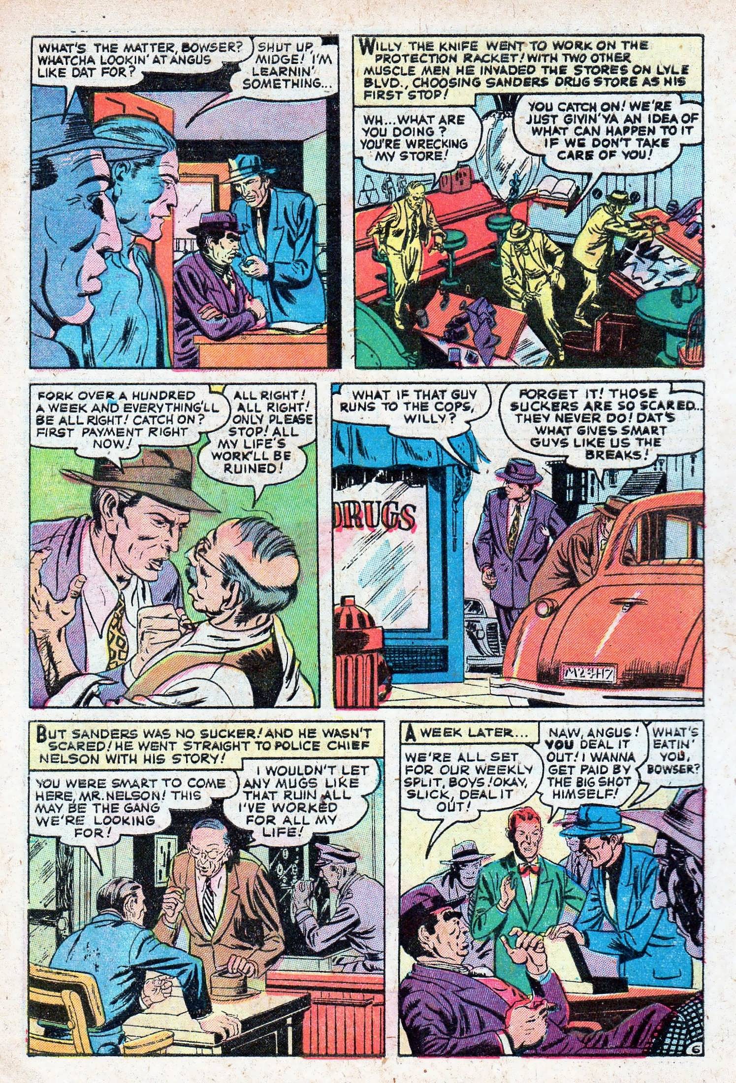 Read online Crime Cases Comics (1951) comic -  Issue #9 - 8