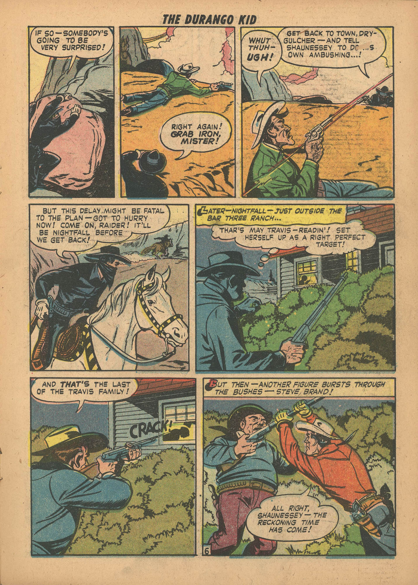 Read online Charles Starrett as The Durango Kid comic -  Issue #2 - 17