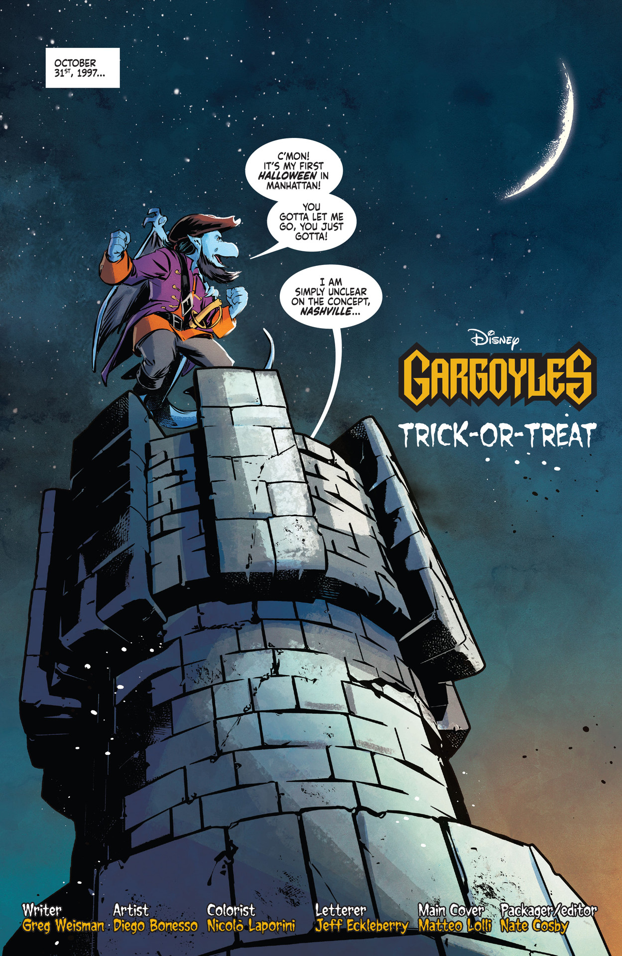 Read online Gargoyles Halloween Special comic -  Issue # Full - 5