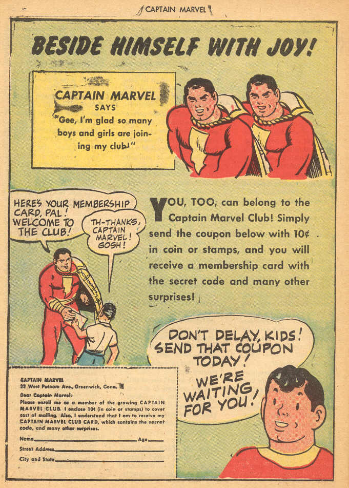 Read online Captain Marvel Adventures comic -  Issue #27 - 50