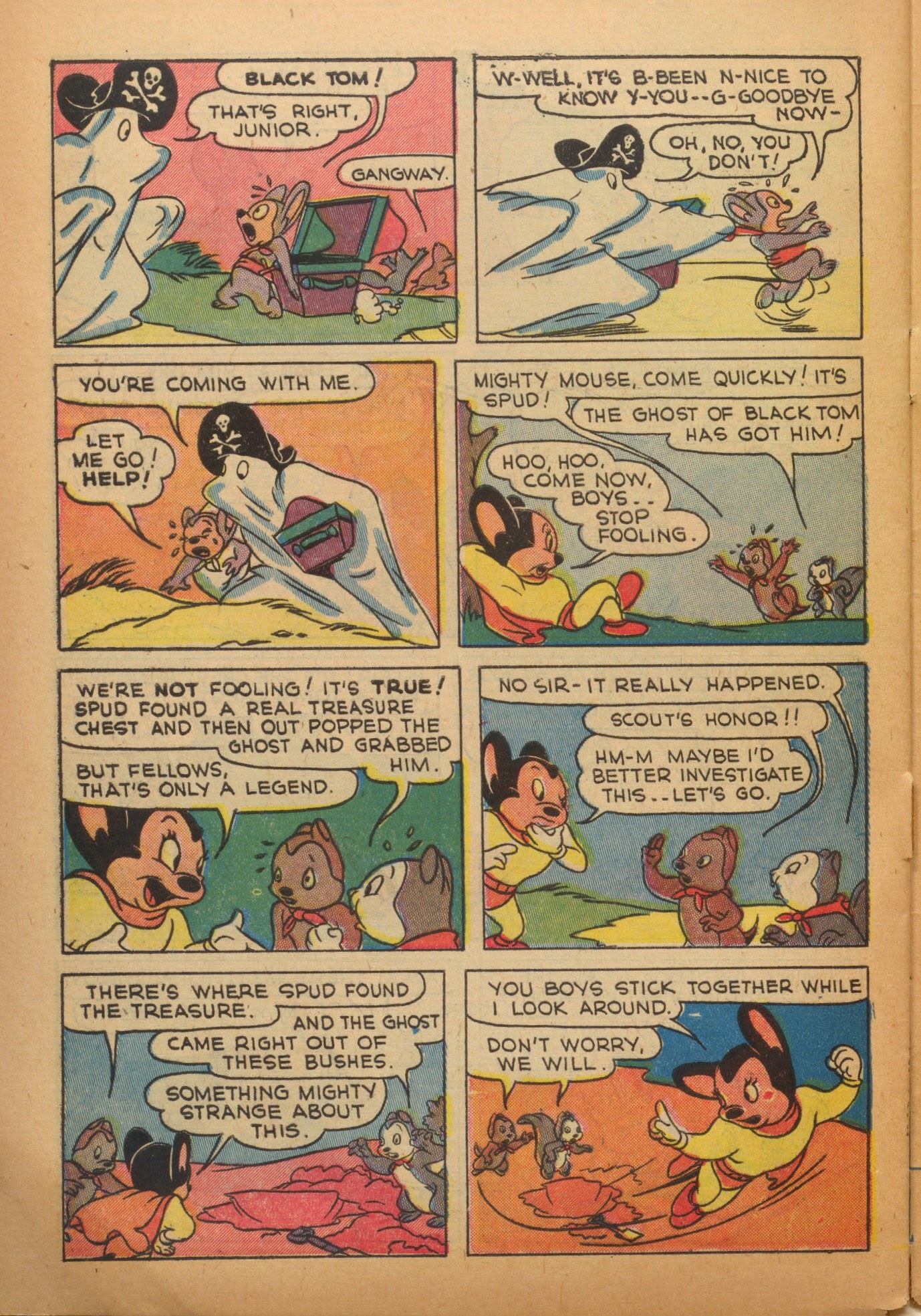 Read online Paul Terry's Mighty Mouse Comics comic -  Issue #6 - 32