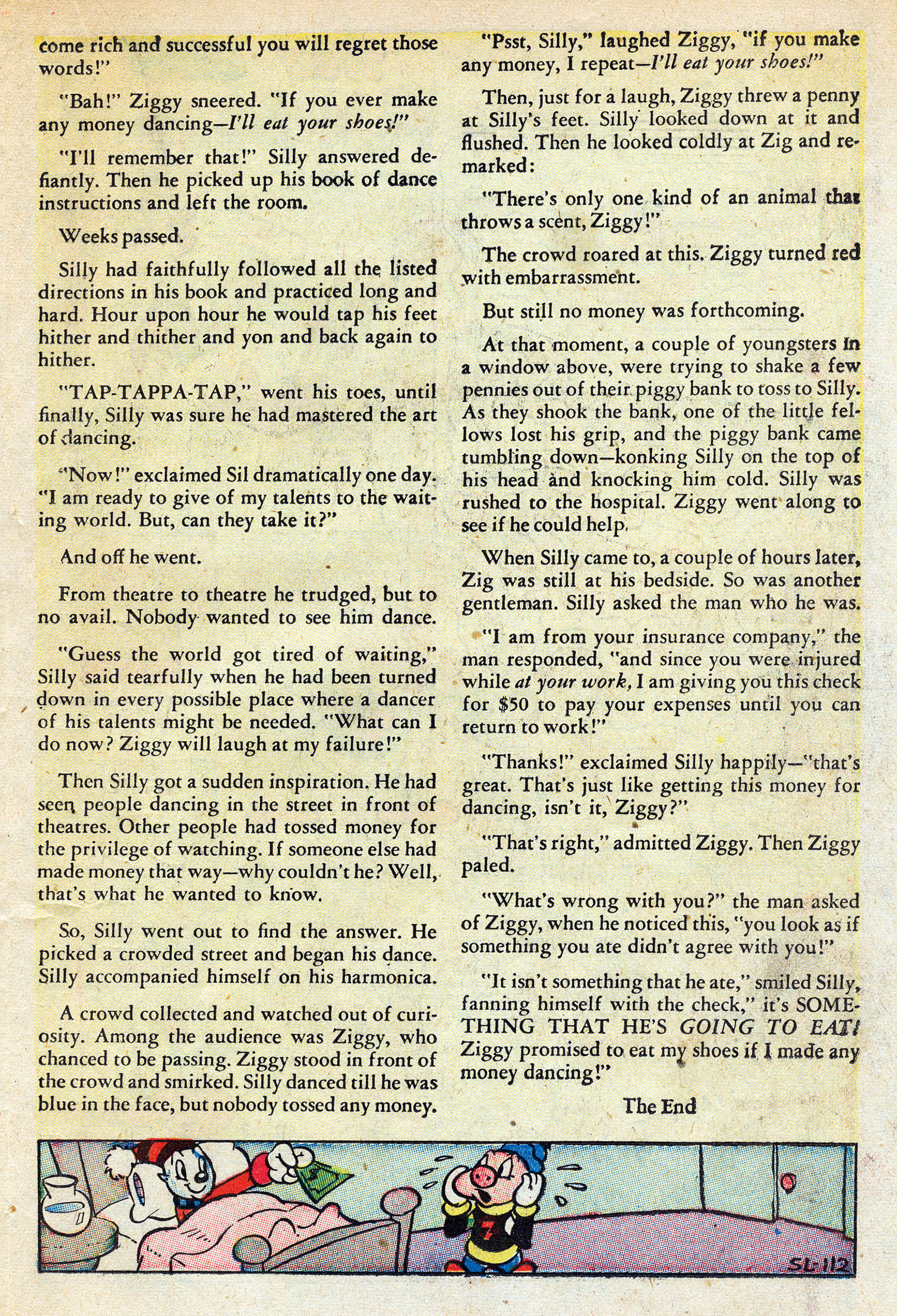 Read online Ziggy Pig-Silly Seal Comics (1944) comic -  Issue #5 - 27