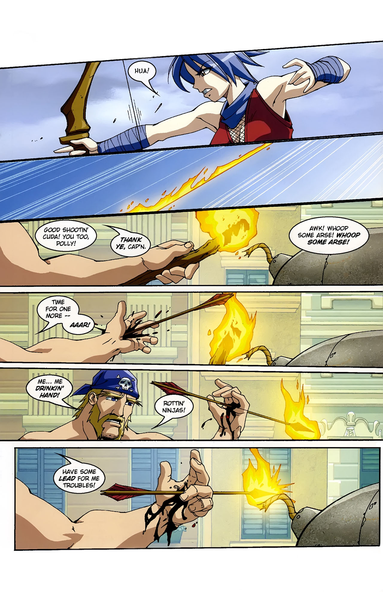 Read online Pirates vs. Ninjas II comic -  Issue #3 - 14