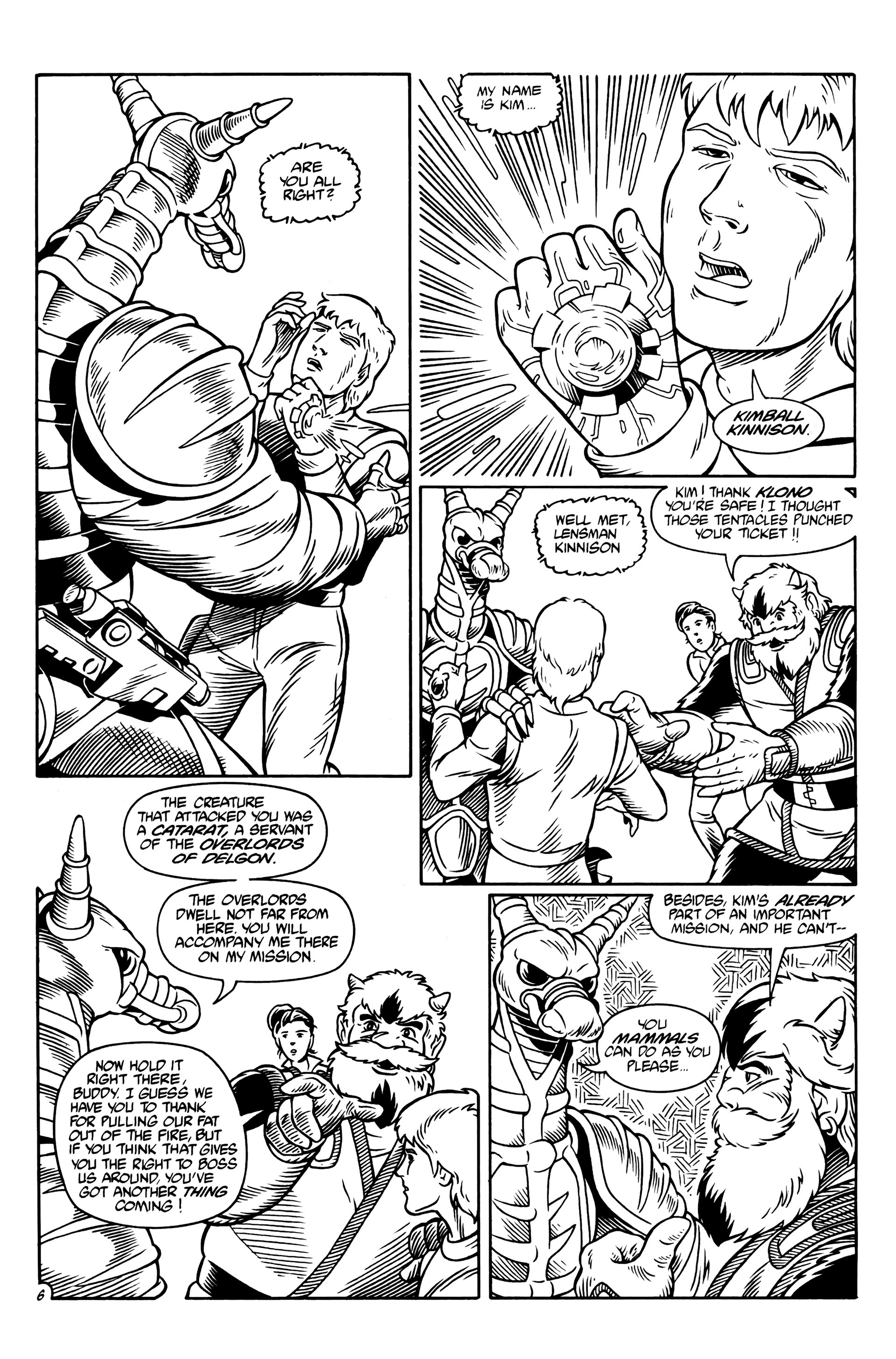 Read online Lensman: The Secret of the Lens comic -  Issue #4 - 8