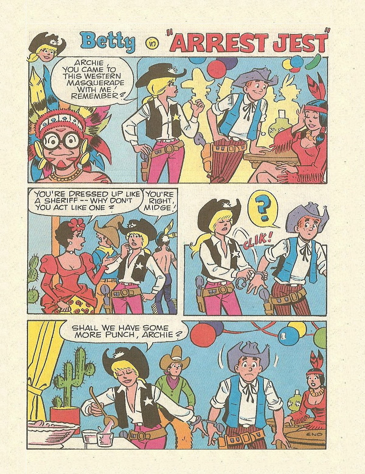 Read online Archie's Double Digest Magazine comic -  Issue #72 - 185
