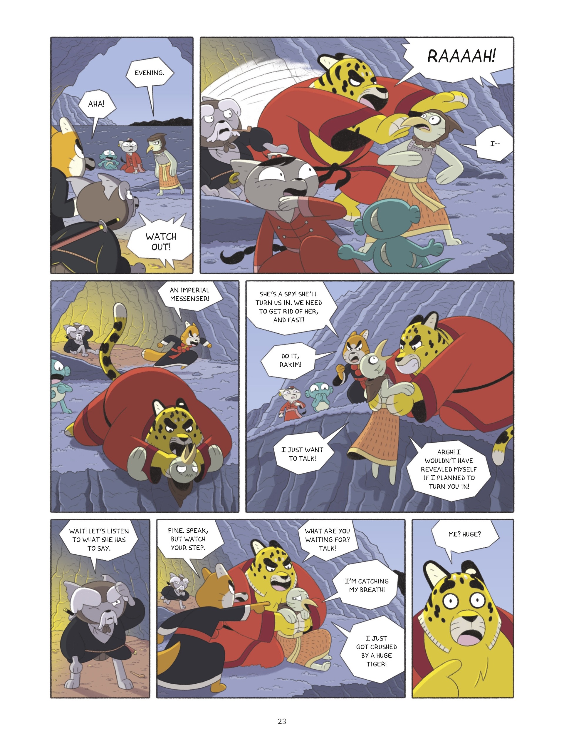 Read online Menji and the Ruins of Mount Mystery comic -  Issue # Full - 23