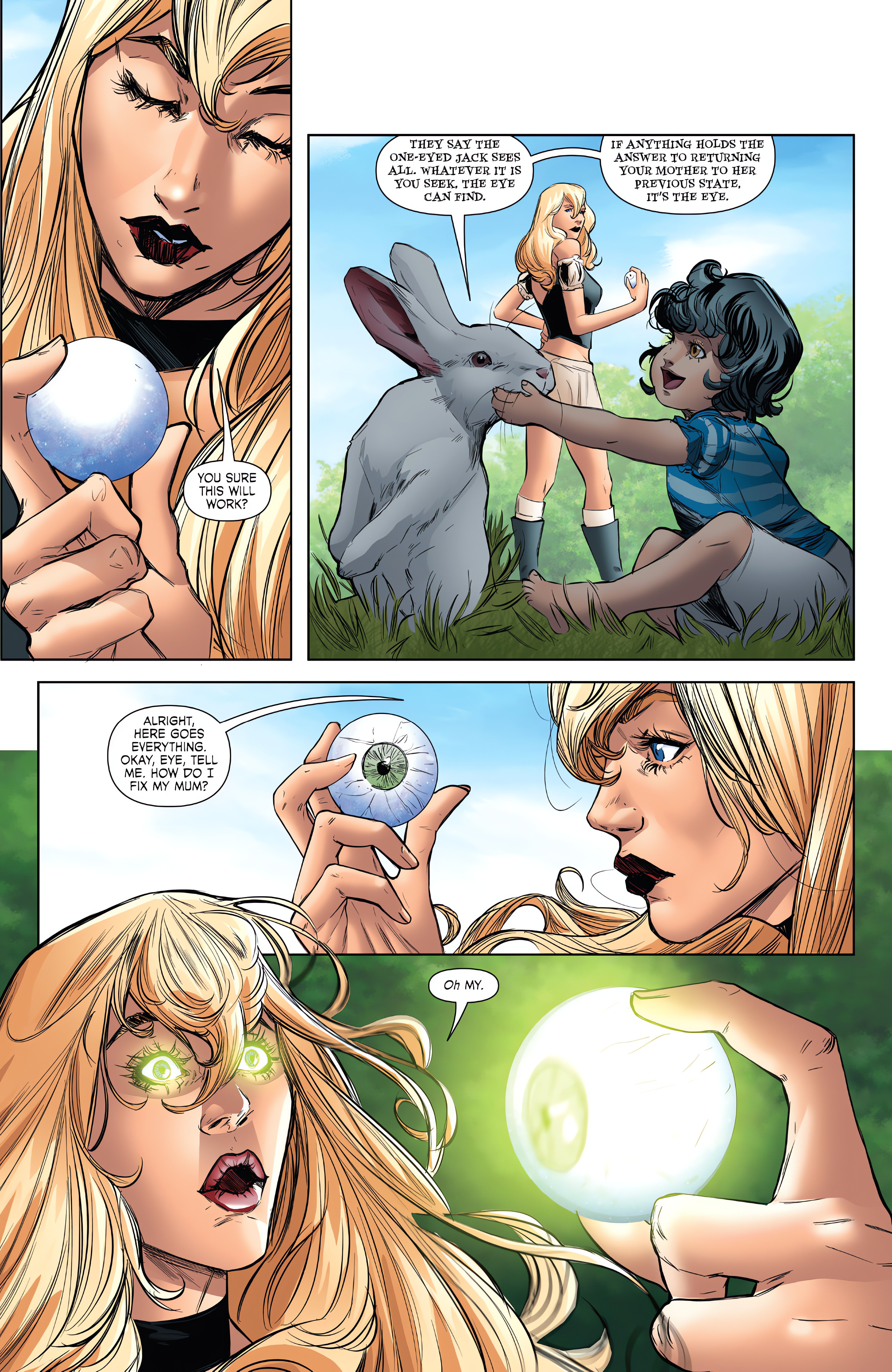 Read online Wonderland: Child of Madness comic -  Issue #1 - 24