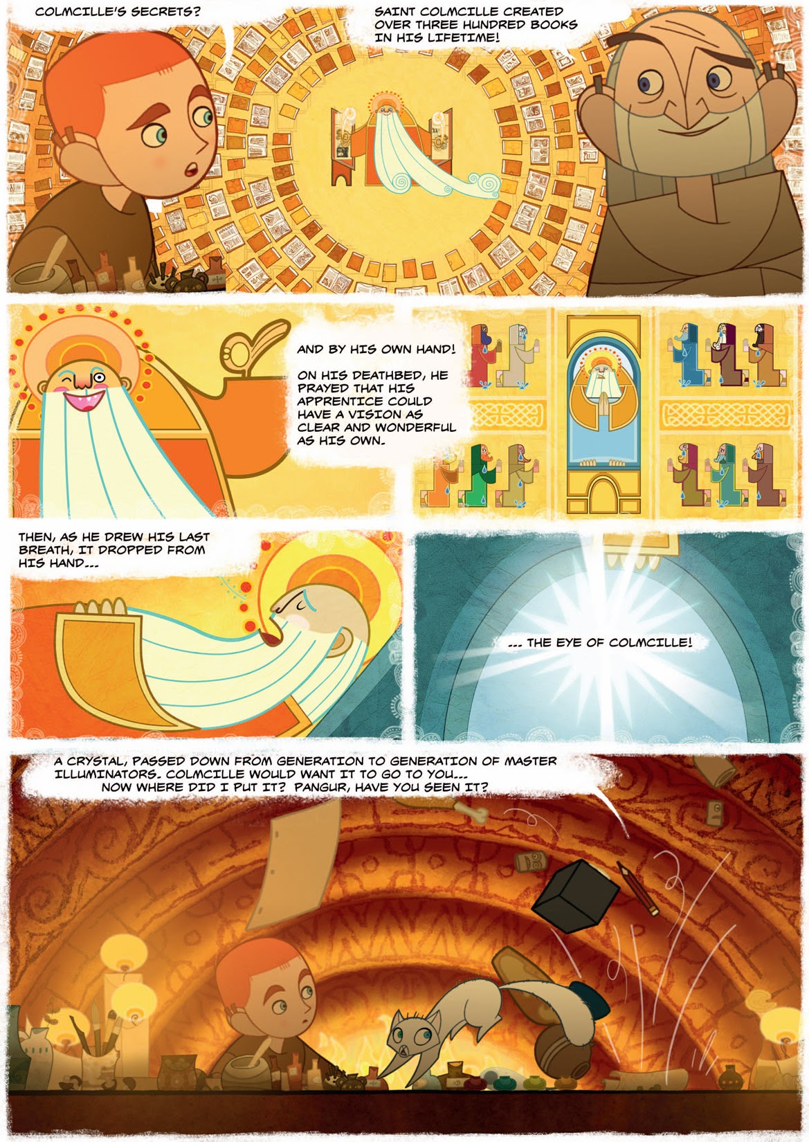 Read online The Secret Of Kells comic -  Issue # TPB - 74
