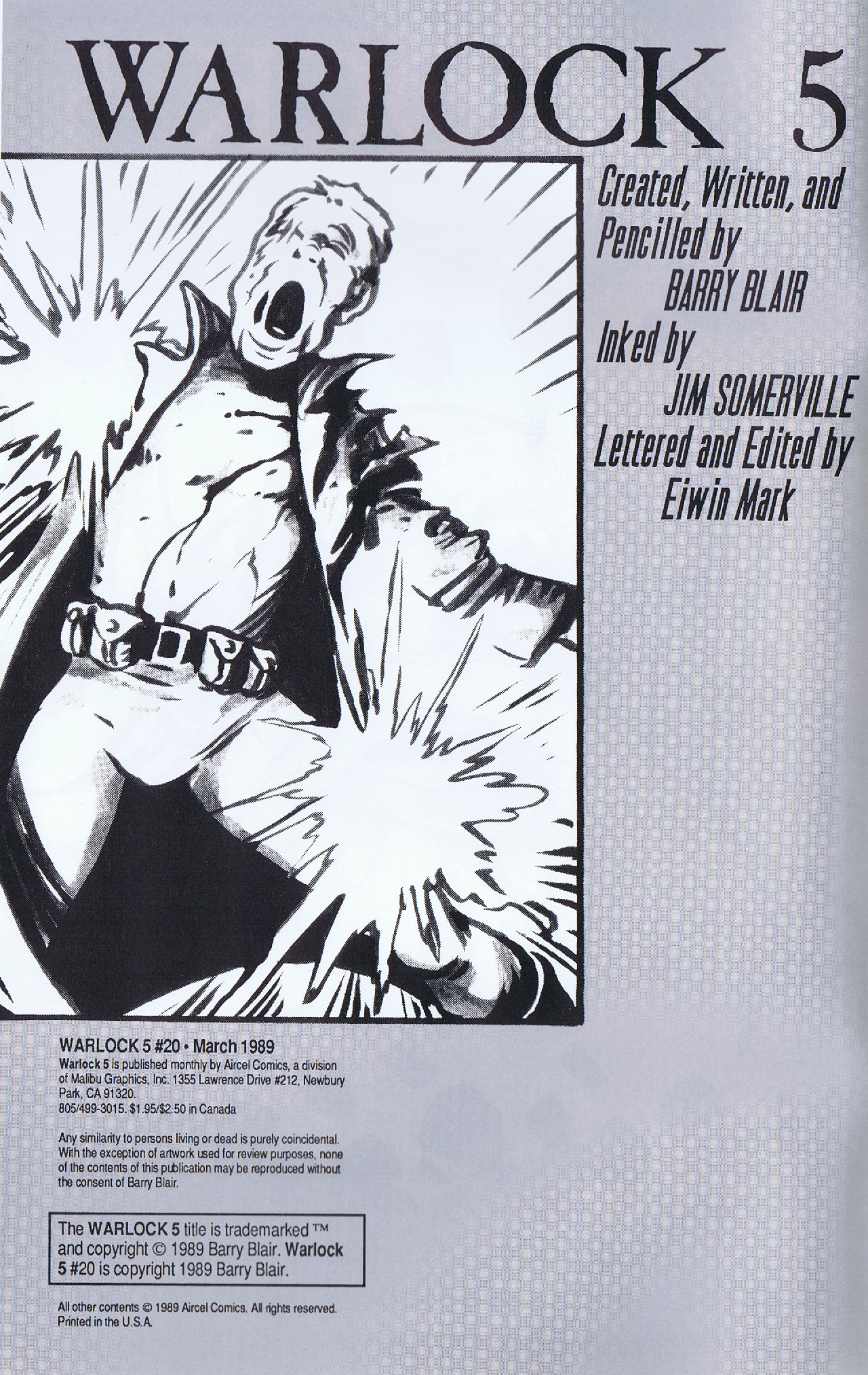 Read online Warlock 5 comic -  Issue #20 - 2