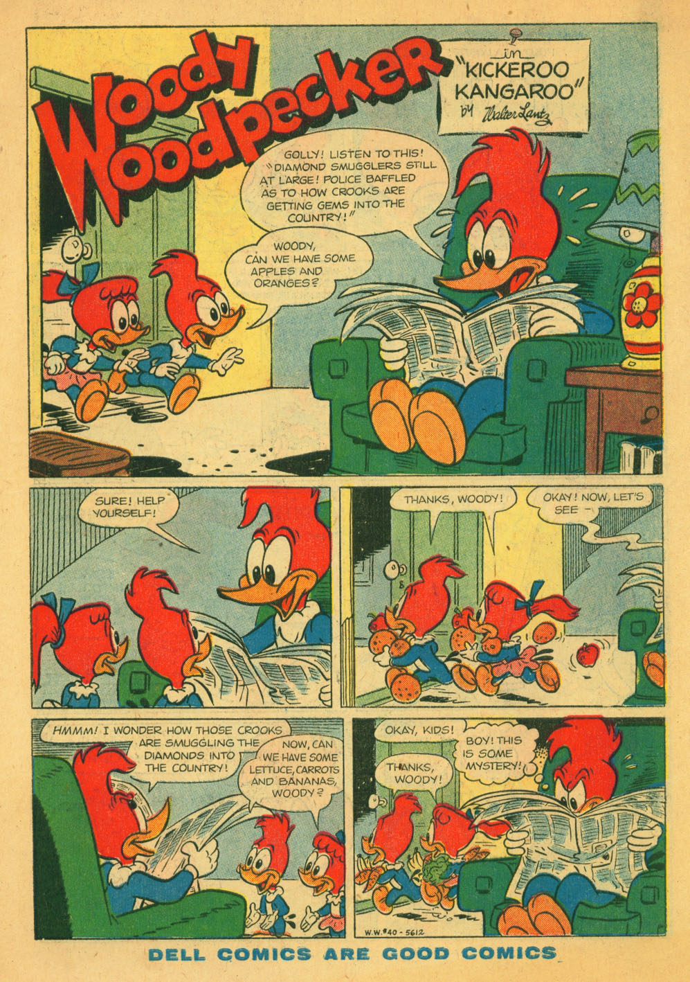 Read online Walter Lantz Woody Woodpecker (1952) comic -  Issue #40 - 3