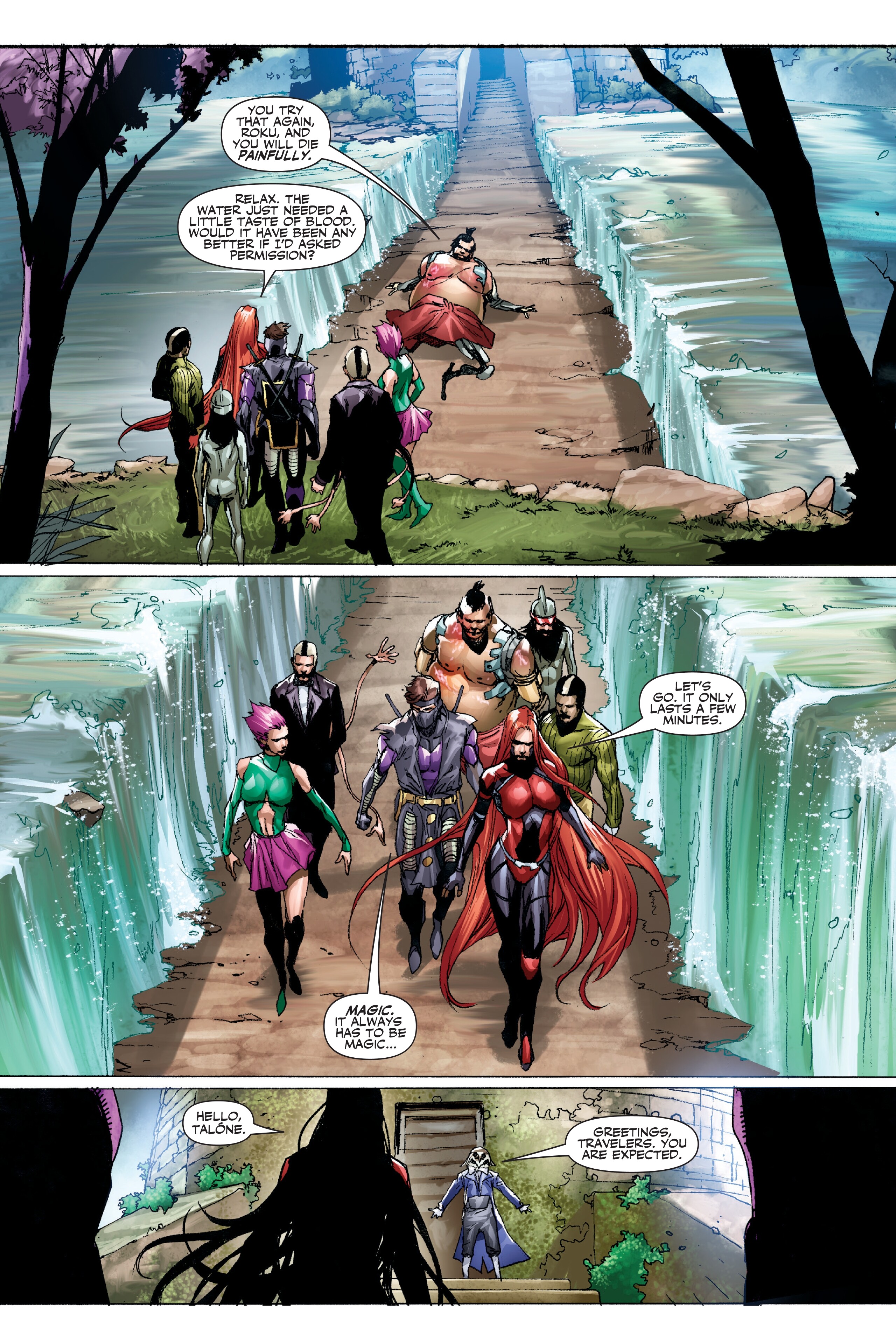 Read online Ninjak (2015) comic -  Issue # _Deluxe Edition 2 (Part 4) - 15