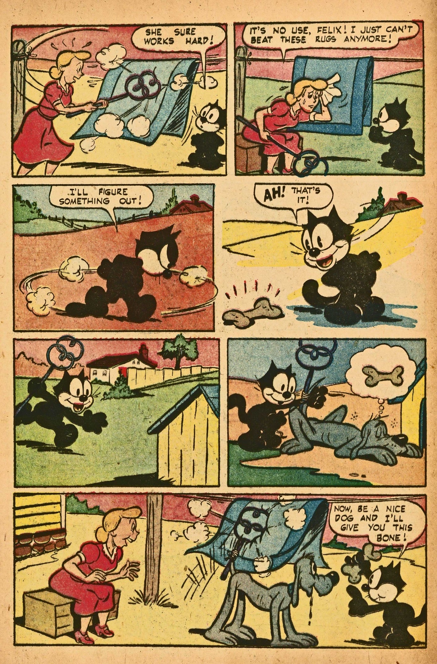 Read online Felix the Cat (1951) comic -  Issue #39 - 16