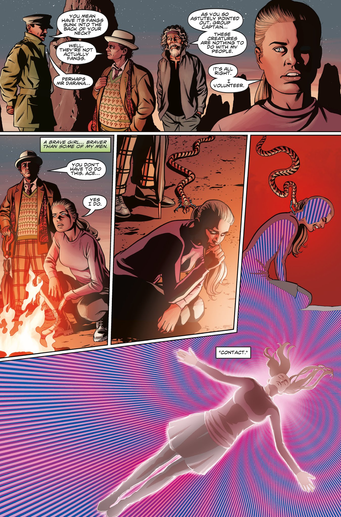 Read online Doctor Who: The Seventh Doctor: Operation Volcano comic -  Issue #2 - 21