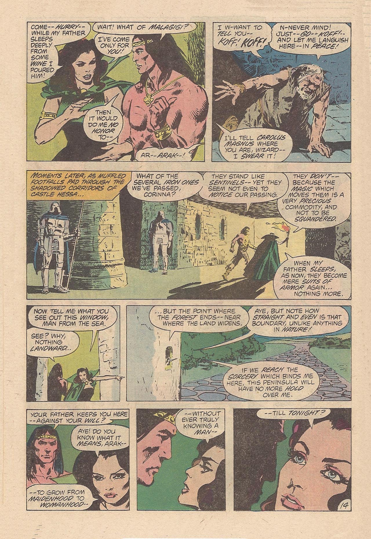 Read online Arak Son of Thunder comic -  Issue #2 - 18