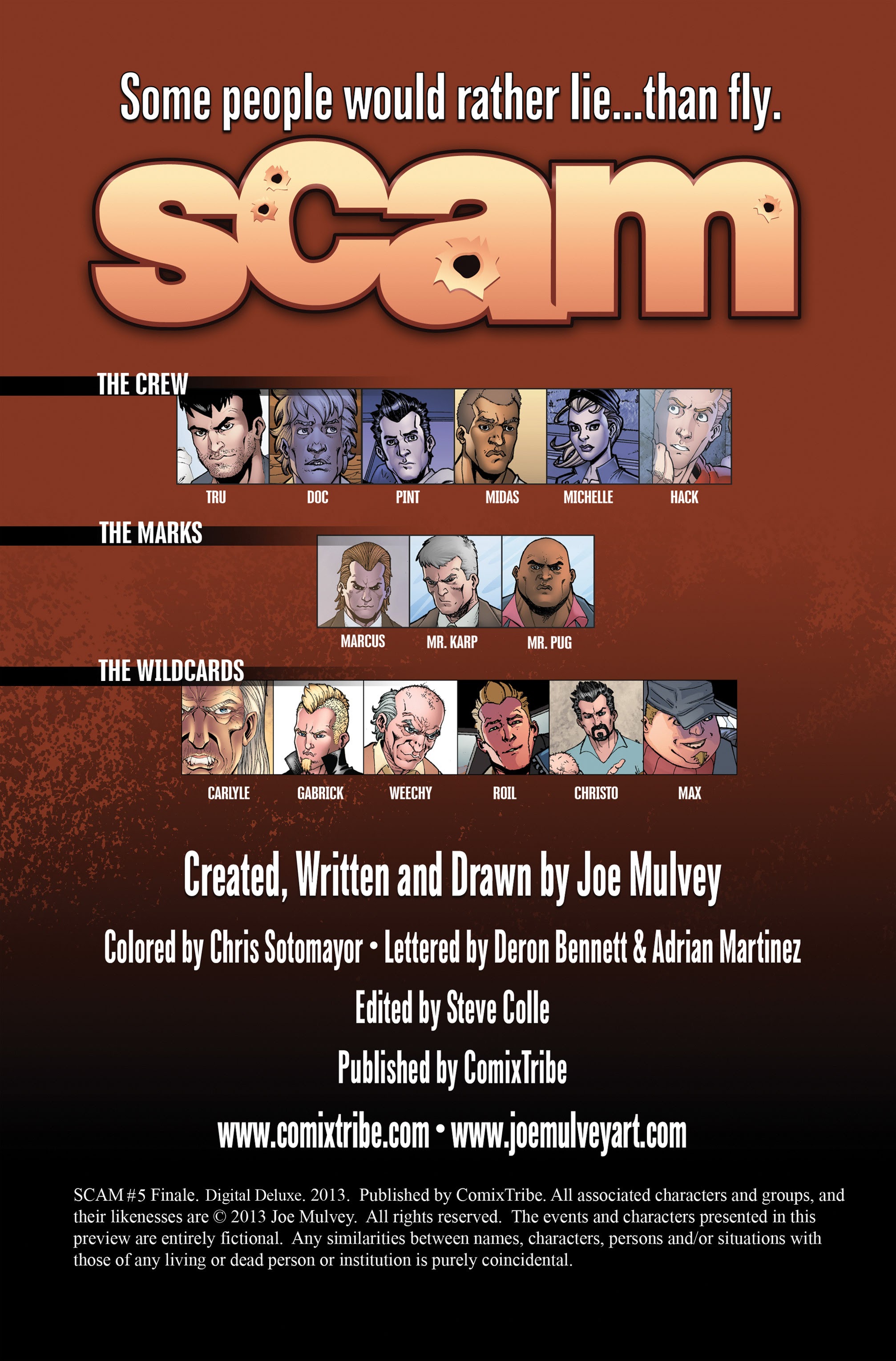 Read online Scam comic -  Issue #5 - 2